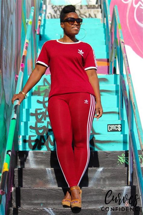 Weekend Wear Adidas Originals 3 Stripes Curves And Confidence