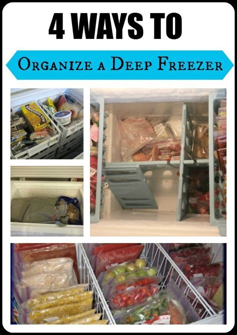 Maybe you would like to learn more about one of these? 4 Ways to Organize Your Deep Freezer | Freezers, Freezer ...