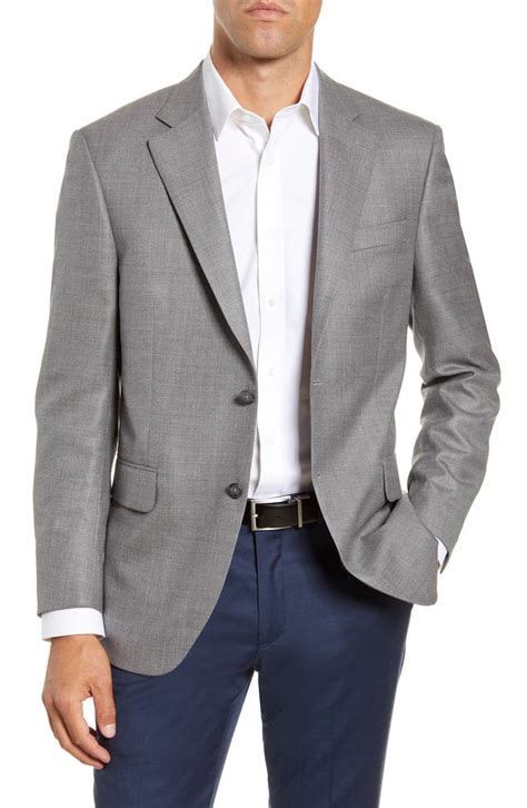 Peter Millar Flynn Classic Fit Solid Wool Sport Coat Nordstrom