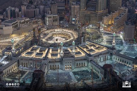 𝗛𝗮𝗿𝗮𝗺𝗮𝗶𝗻 On Twitter Beautiful Images Of Masjid Al Haram Taken From