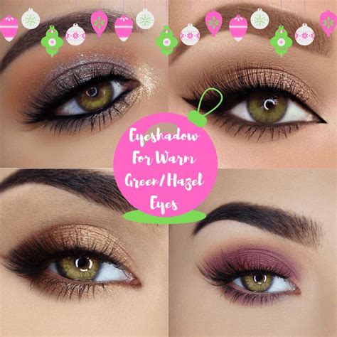 Eyeshadow Colours For Warm Tone Green And Hazel Eyes Blogmas Day