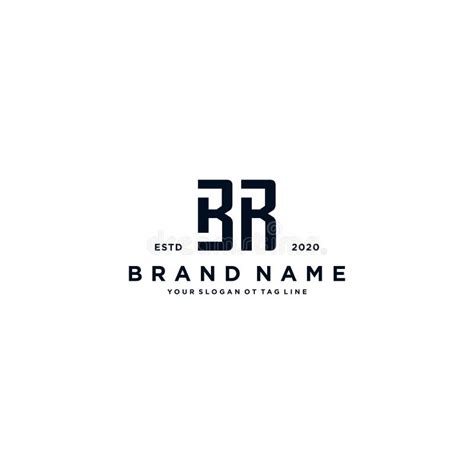 Letter Br Logo Design Vector Stock Vector Illustration Of Identity