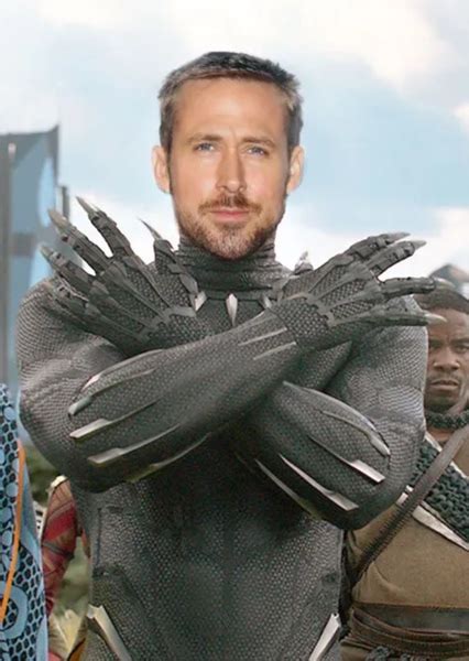 Fan Casting Ryan Gosling As Black Panther In The Worst Mcu Cast On Mycast