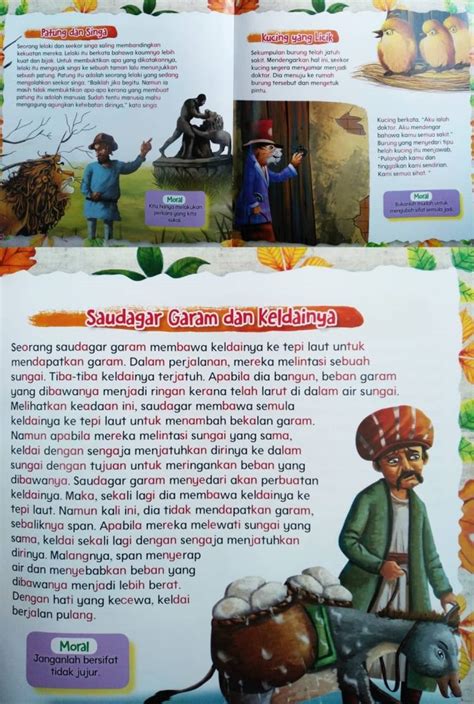 Bahasa Melayu Buku Cerita Kanak Kanak Yang Bermoral 7 Cerita Sebelum