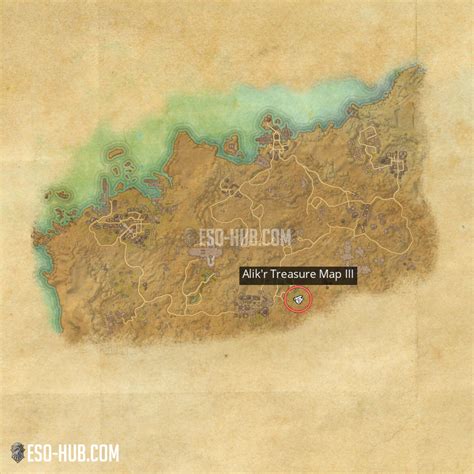 Alikr Treasure Map Iii Eso Hub Elder Scrolls Online