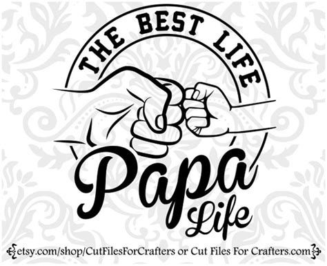 Papa Svg Worlds Best Papa Svg The Best Papa Svg Papa Shirt Etsy México