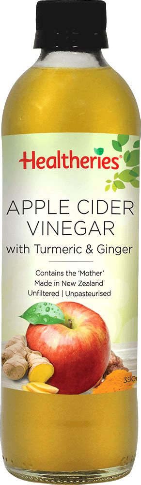 Apple Cider Vinegar With Turmeric Ginger