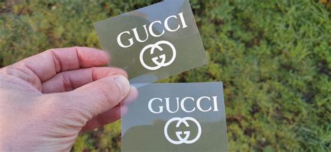 Gucci Logo Iron On Sticker Heat Transfer Customeazy