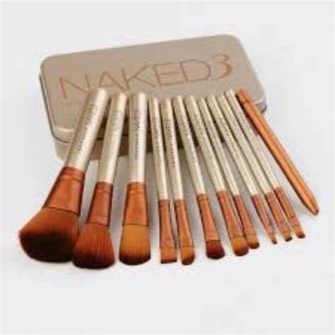 Naked3 Kuas Isi 12pcs Make Up Brush