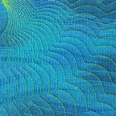 Westalee Design Spinning Waves Template 1 Sew Steady