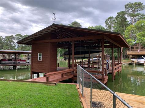 James Ard Bulkhead & Boathouse - Shoretech Marine Design & Construction