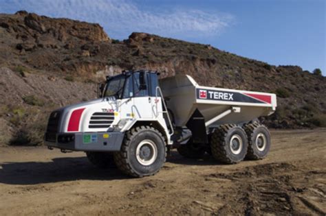 New Ta30 Artic Dump Truck Features Terex Independent Front Suspension