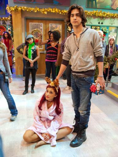 Avan And Ariana On Set So Cute Avan Jogia And Ariana Grande Photo