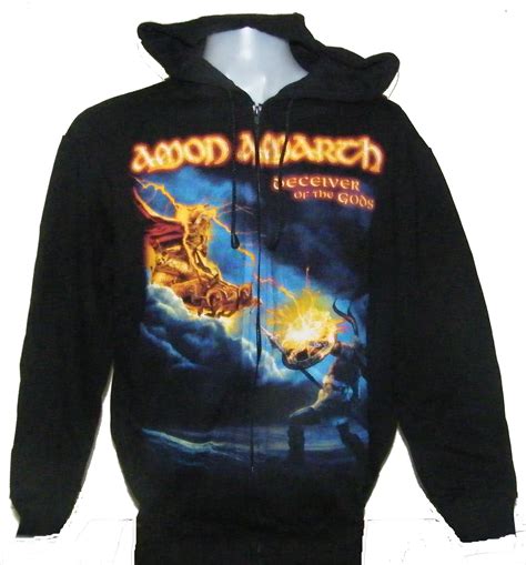 Amon Amarth Hoodie Jacket Deceiver Of The Gods Size Xl Roxxbkk