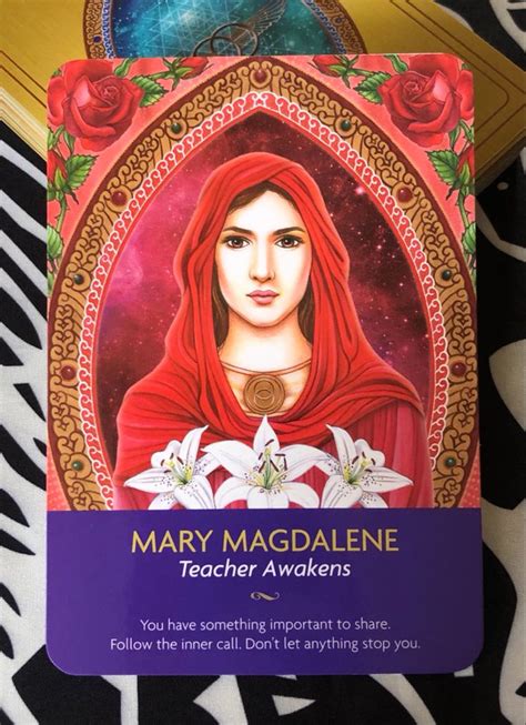 Keepers Of The Light Oracle Cards Mary Magdalene Angel Tarot Cards