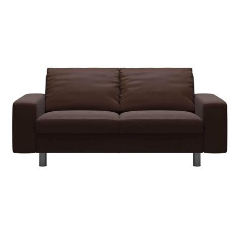Profitieren sie von unserem sofa wohnzimmer sortiment zu unschlagbaren preisen. Sofa Zweisitzer E200 Leder Espresso ErgoAdapt - Stressless ...