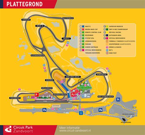 Menig race liefhebber zal het niet zijn ontgaan. Programma en plattegrond Familie Racedagen Zandvoort ...