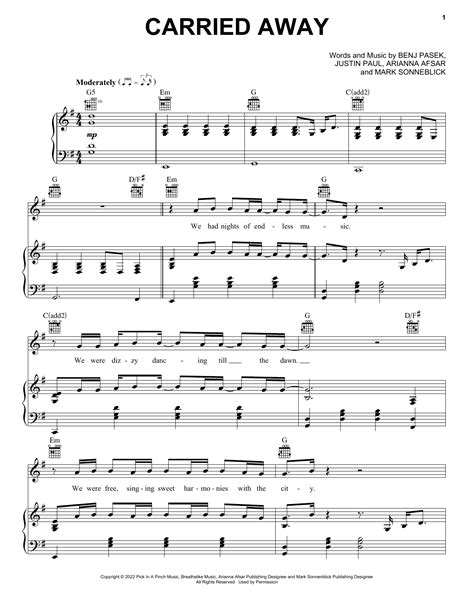 shawn mendes carried away from lyle lyle crocodile sheet music notes download printable