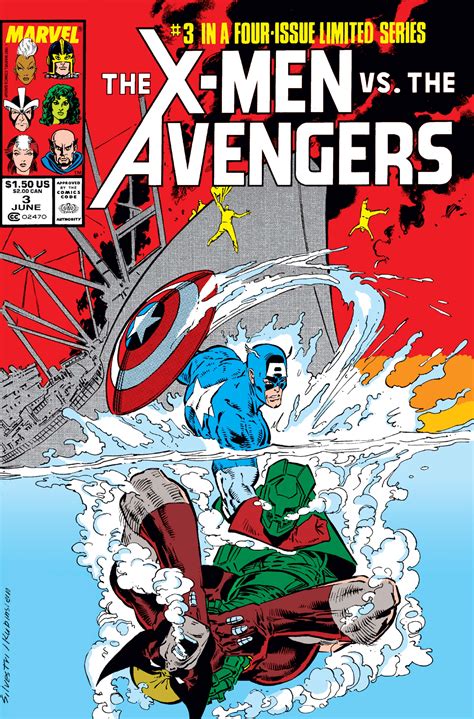 X Men Vs Avengers 1987 3 Comic Issues Marvel