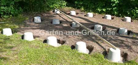 Wir zeigen beispiele und erläutern den aufbau. Gartenhaus-Bausatz auf Punktfundament selbstgemacht ...