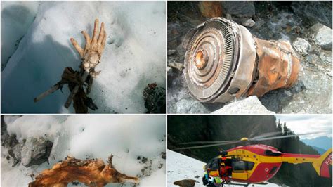 Human Remains Of Air India Crash Victims Found On Mont Blanc Report