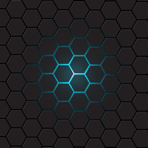 Dark Gray Hexagon Background Vector 315671 Vector Art At Vecteezy