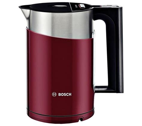 Ev işlerini daha da kolaylaştırmak, günlük yaşamı güzelleştirmek için üretilir. Buy BOSCH Styline Sensor TWK86104GB Jug Kettle - Cranberry Red | Free Delivery | Currys