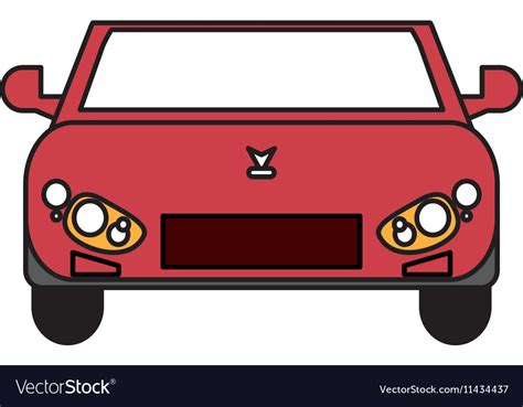 Isolated Car Vehicle Design Royalty Free Vector Image