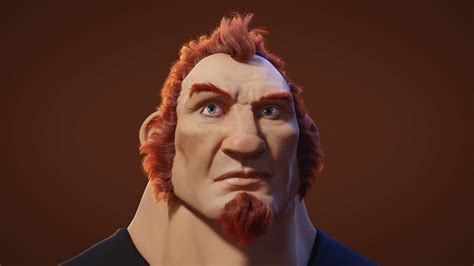 Stylized Character Tutorial Hair Example