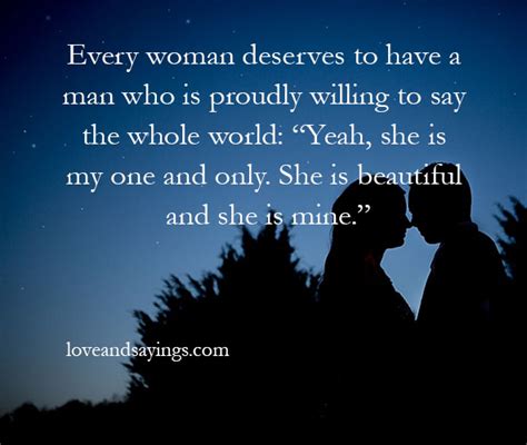 Every Woman Deserves Love And Sayings