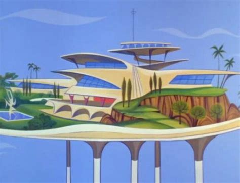 Jetsons Googie Architecture The Jetsons Googie