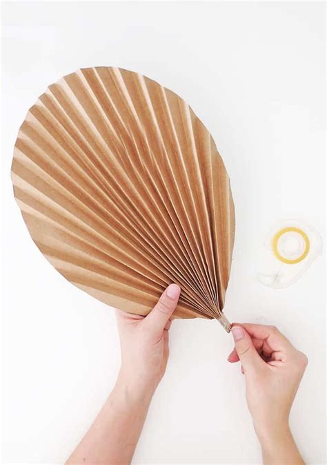 Diy Paper Palm Leaf Palmeira De Papel Papel Faça Você Mesmo Folha De Palmeira