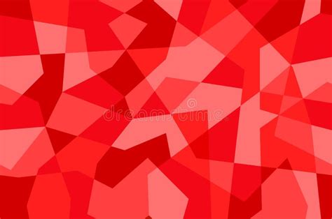 Abstract Reb Ruby Geometric Pattern Modern Seamless Low Poly