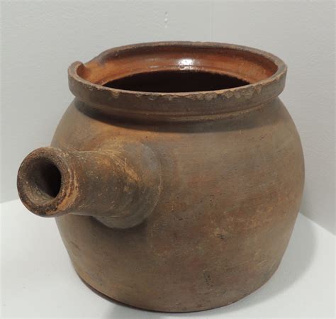 1750 1850 American Redware Pipkin Probably New Jersey Collectors Weekly