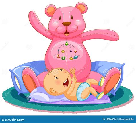 Bedtime Bears Seamless Vector Illustration 57576338