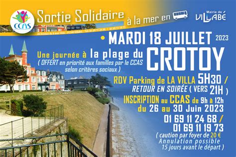 Une Journée à La Plage Du Crotoy Mardi 18 Juillet 2023 Villabé