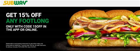 This subreddit is for customers and employees of subway the sandwich chain. Subway March 2021 Coupons and Promo Codes 🛒