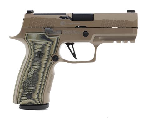 Sig Sauer P320 Axg Scorpion 9mm Caliber Pistol For Sale
