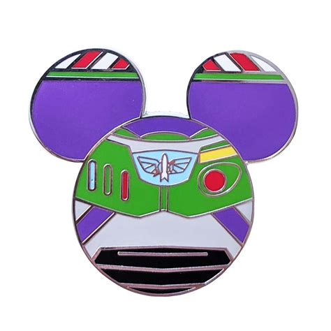 Toy Story Disney Lapel Pin Buzz Lightyear Mickey Icon Mickey Mouse