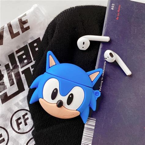For Airpods Pro Case Cute Cartoon Silicone Anime Sonic Etsy
