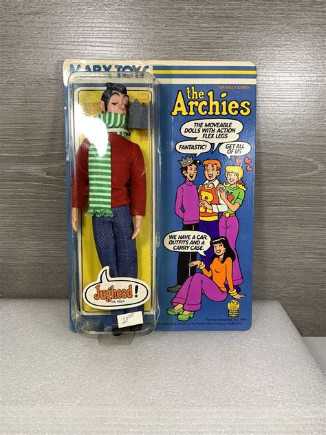 Vintage 1975 The Archies Jughead Action Figure Doll By Marx Toys Ebay
