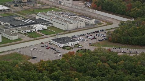 6k Stock Footage Aerial Video Flying By Buildings At Massachusetts