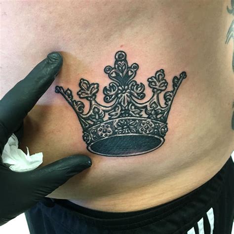 Crown Tattoo For Kings And Queens Crown Meaning And Designs Crown Neck Tattoo Crown Tattoos