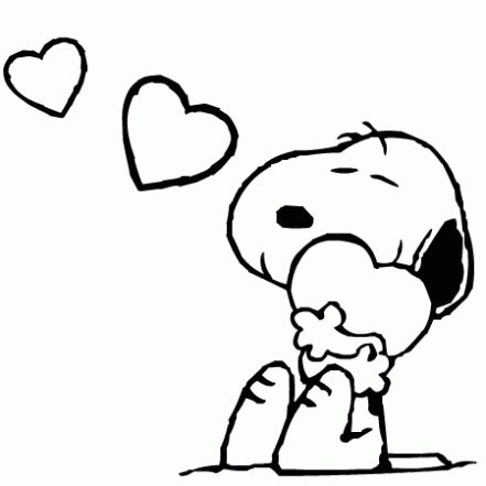 Coloring Snoopy ~ Child Coloring