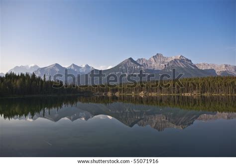 Herbert Lake Banff National Park Alberta Stock Photo 55071916