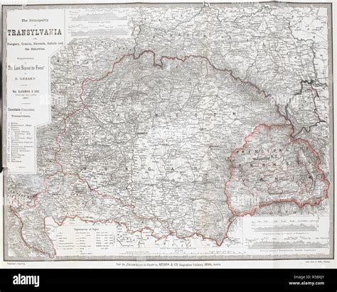 The Principality Of Transylvania With Hungary Croatia Slavonia