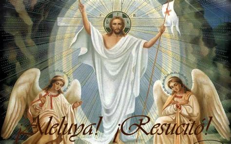 Domingo de resurrección, recordamos la procesión de jesús resucitado de la parroquia de nuestra… ¡Domingo de Resurrección!: ¡Aleluya aleluya, Cristo vive!