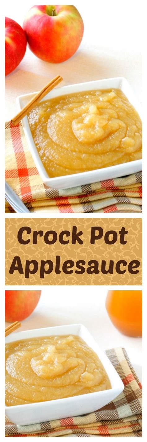 Risks, side effects and drug interactions. Crock Pot Applesauce | Crockpot applesauce, Crock pot ...