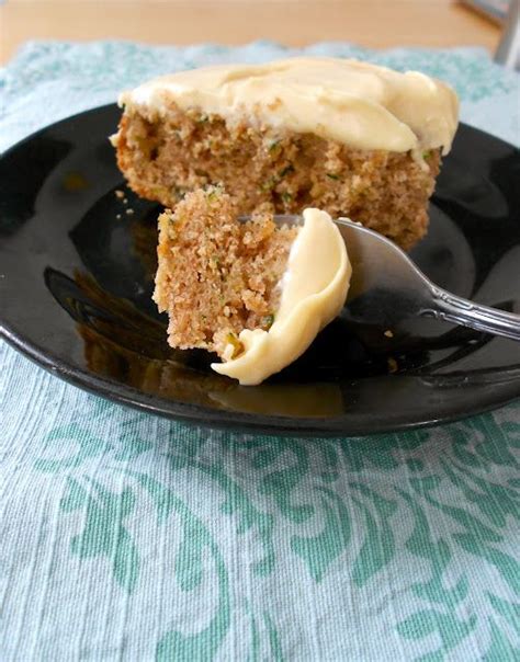 This favorite frosting is creamy and thick, holds its shape when piped, and tastes incredible on carrot cake, spice cake, and so much more. Zucchini Cream Cheese Pound Cake | Delicious desserts ...