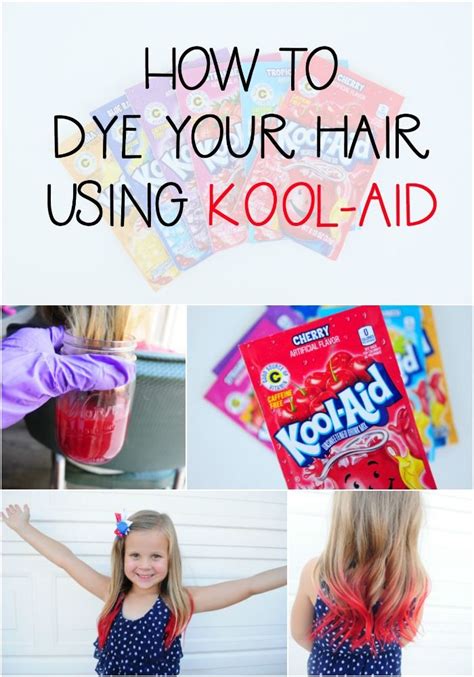 How To Dye Your Hair Using Kool Aid Kool Aid Hair Dye Kool Aid Hair